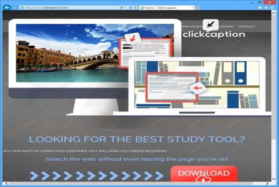 Anúncios por Click Caption