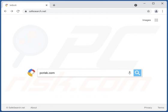 Redirecionamento SafeSearch.net