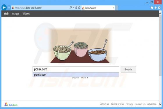 Redirecionamento Delta-Search.com