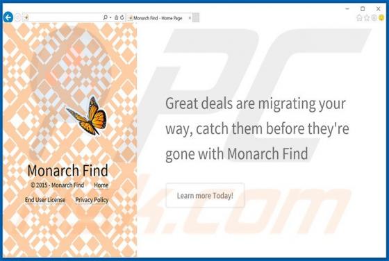 Anúncios Monarch Find