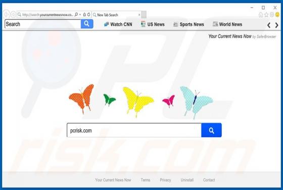 Redirecionamento Search.yourcurrentnewsnow.com