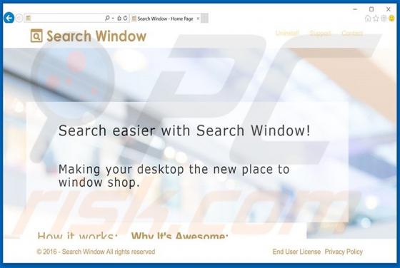 Anúncios por Search Window