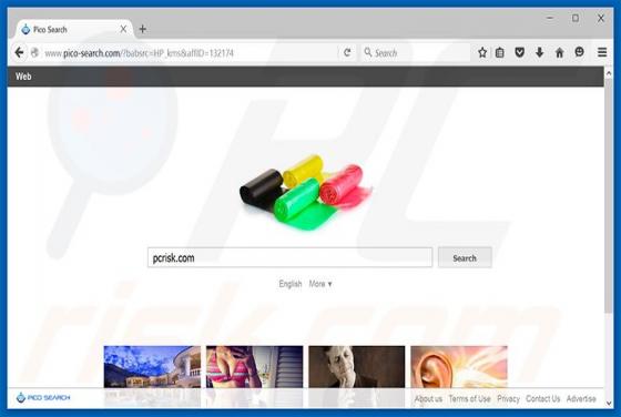 Redirecionamento Pico-search.com