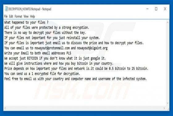 Ransomware Surprise