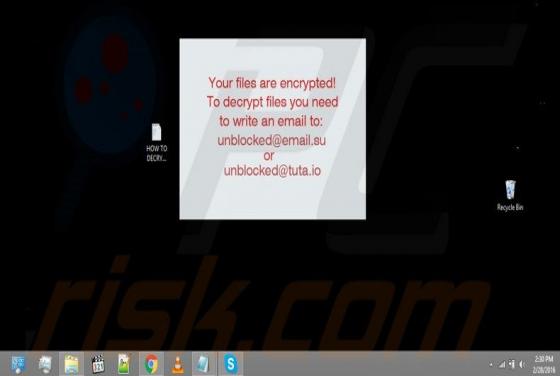 Ransomware Xorist