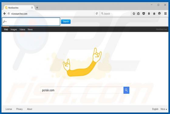Redirecionamento Nicesearches.com