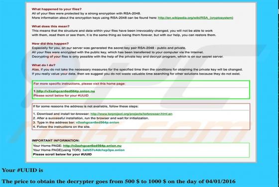 Ransomware FILES_ENCRYPTED-READ_ME.HTML