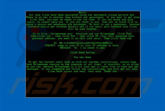 Ransomware YOUGOTHACKED