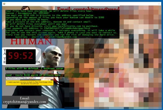 Ransomware CryptoHitman