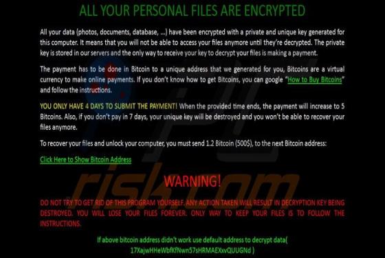 Ransomware zCrypt