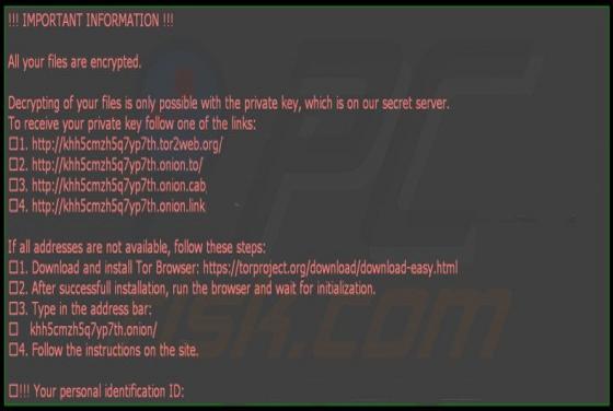 Ransomware BartCrypt