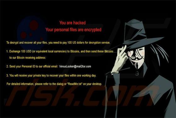 Ransomware VenusLocker