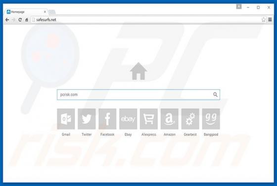 Redirecionamento Safesurfs.net