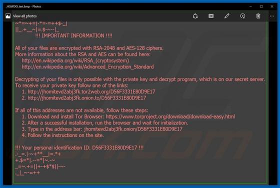 Ransomware .Odin