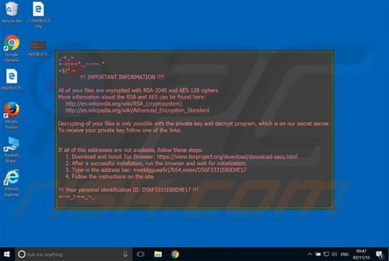 Ransomware *.aesir