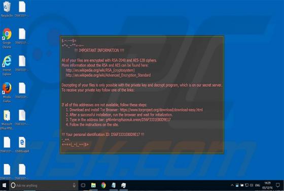 Ransomware *.osiris
