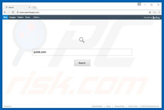 Redirecionamento Searchespro.com
