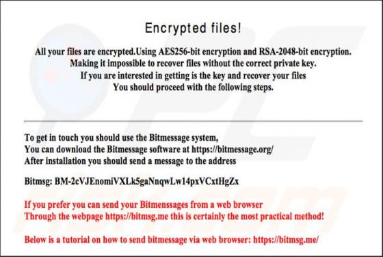 Ransomware HakunaMatata