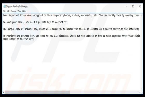 Ransomware Digisom
