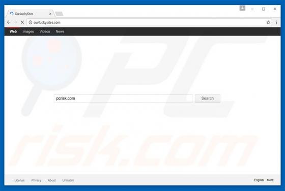 Redirecionamento Ourluckysites.com
