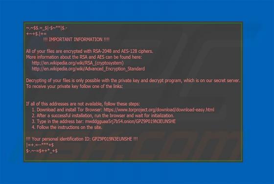 Ransomware .loptr