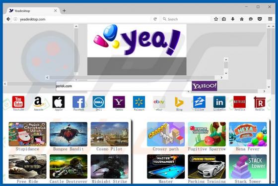 Redirecionamento Yeadesktop.com