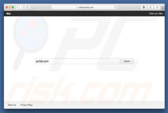Redirecionamento Saferqueries.com (Mac)