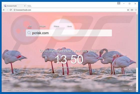 Redirecionamento lovesearchweb.com