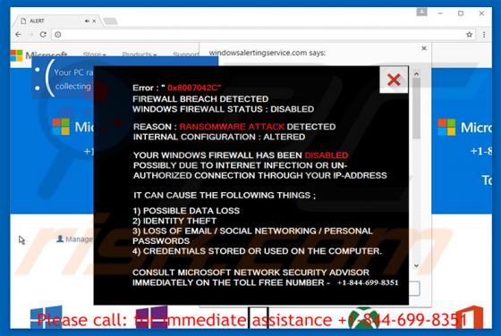 Fraude Suspicious Ransomware Activity