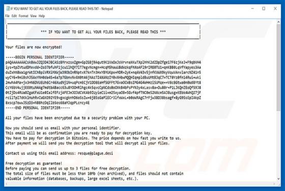 Ransomware Scarab
