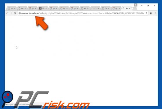 Redirecionamento Venturead.com
