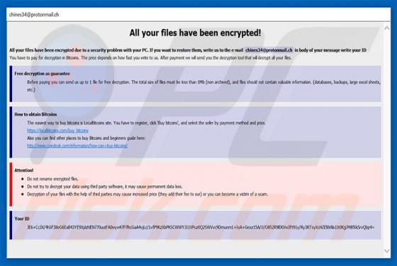 Ransomware Aleta