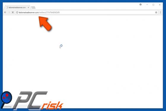 Redirecionamento ladomainadeserver.com