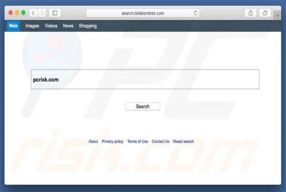 Redirecionamento Search.bilabordnet.com (Mac)
