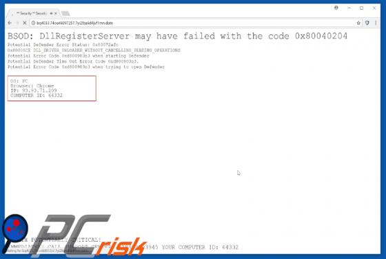 Fraude You May Have Suspicious Activity On Your PC