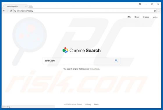 Redirecionamento Chromesearch.today