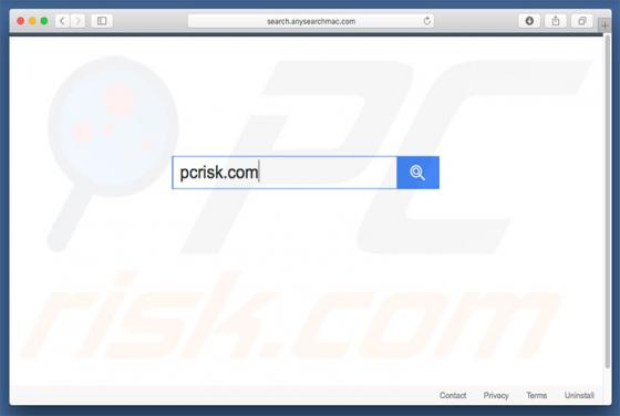 Redirecionamento Search.anysearchmac.com (Mac)