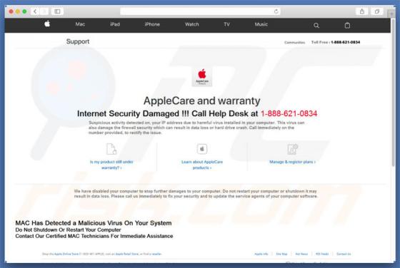Fraude AppleCare And Warranty (Mac)