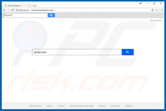 Redirecionamento Search.searchquicks.com