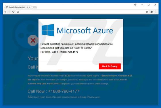 Fraude Microsoft Azure