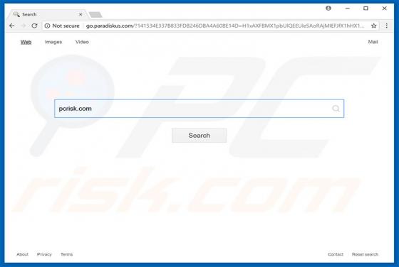 Redirecionamento Go.paradiskus.com