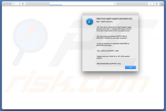 Fraude Your Mac Is Infected With Popup Adware Virus (Mac)
