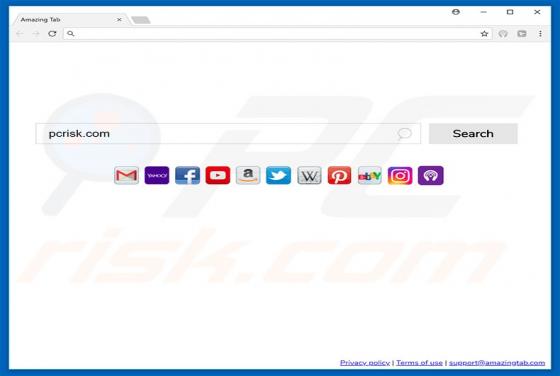 Redirecionamento Feed.amazingtab.com