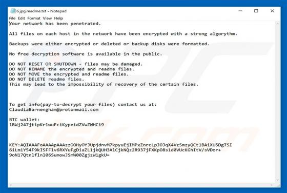Ransomware BitPaymer