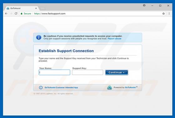 Fraude FastSupport