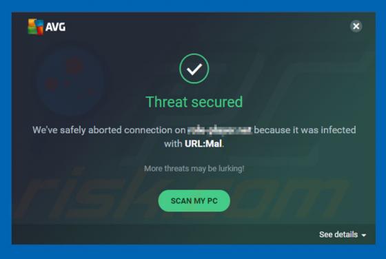 Vírus URL:MAL