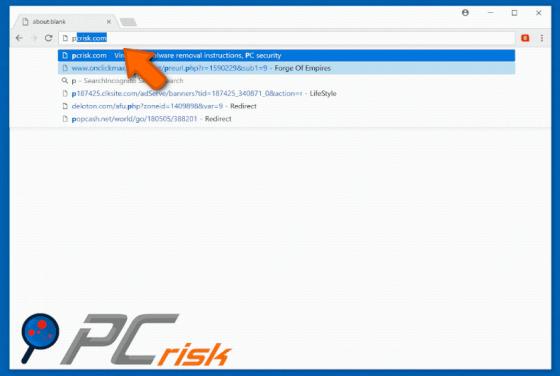 Redirecionamento Feed.incognitosearches.com