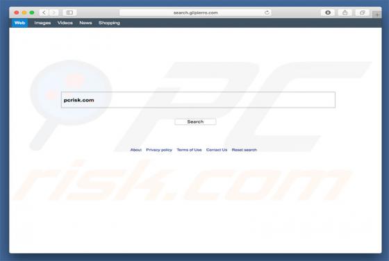Redirecionamento Search.gilpierro.com (Mac)