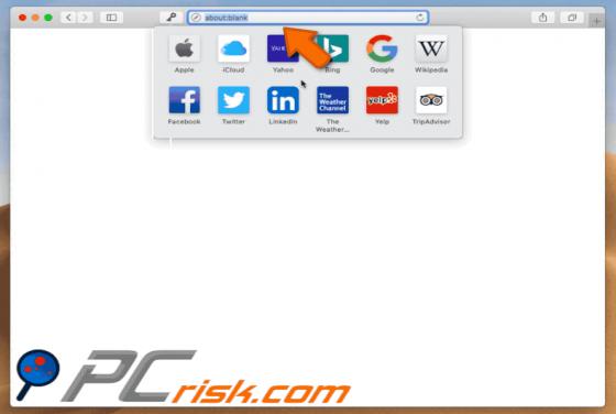 Redirecionamento shortcutcommander.club (Mac)
