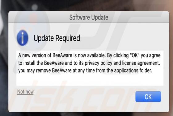 Adware BeeAware (Mac)